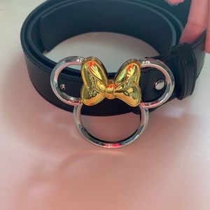 Minnie Mouse Buckle-Down logo belt Size L